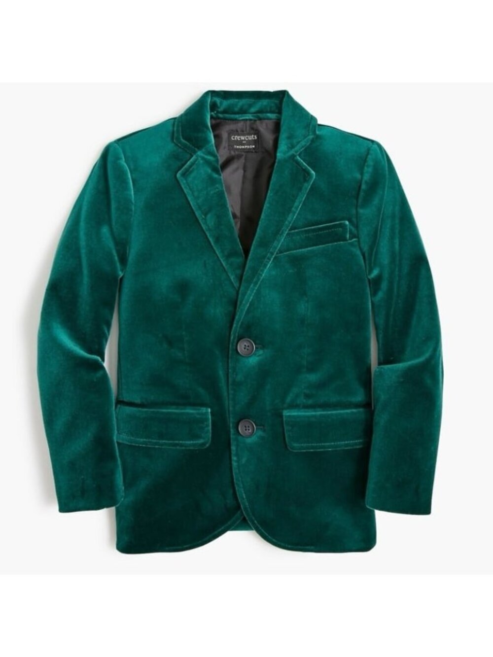 J.Crew Crewcuts Kids' velvet Thompson blazer